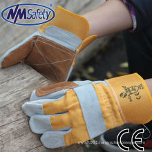 NMSAFETY cow male leather gloves